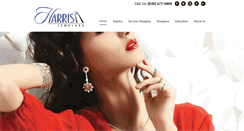 Desktop Screenshot of harrisjewelers.com